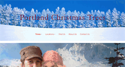 Desktop Screenshot of christmastreesportland.com